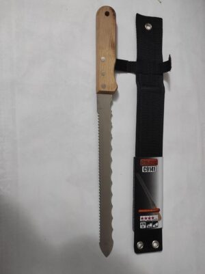 НОЖ ЗА МИНЕРАЛНА ВАТА И СТИРОПОР, С КОБУР, 420 ММ