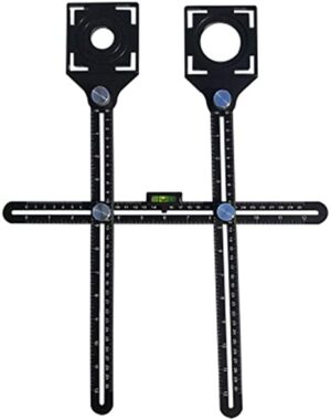 Мултифункционален алуминиев шаблон за отвори (отвори за плочки)