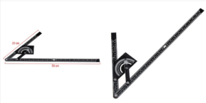 Регулируем транспортир 230x500mm 0-180°