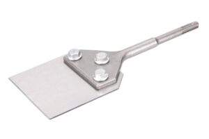 Специално длето с острие на шпатула с ширина 100 мм с дръжка SDS+