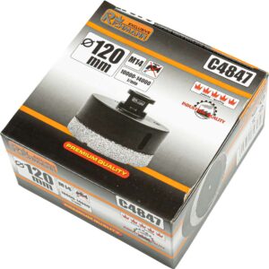 Висококачествен  диамантна боркорона за сухо пробиване.