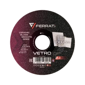 VETRO 2в1 диск за рязане и шлайфане 100 мм с диамантено покритие